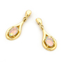 Opal Jewellery 14k Yellow Gold Solid Light Opal Earring, opal jewellery