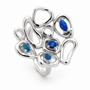 Opal Jewellery Sterling Silver Solid Light Opal Ring, opal jewellery